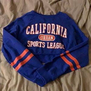 H&M size small crop top long sleeve